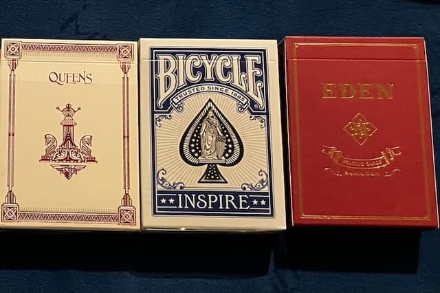 【デックレビュー】光りまくるQueens Playing Cards！安定のBicycle。洒落たデザインEDEN PLAYING CARDS【第2弾】のサムネイル